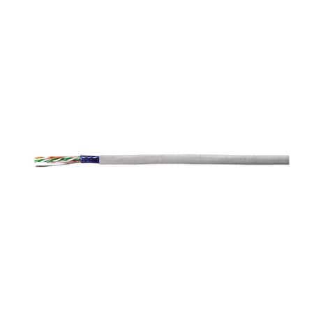 General Cable 24-4P SCTP-CM CAT5E PE/PVC SOL, POLYESTER BACKED ALUM FOIL SHL, 1000FT 2133496E